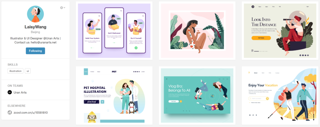 These BEAUTIFUL Portfolios of Dribbble Designers Will Blow You Away ...