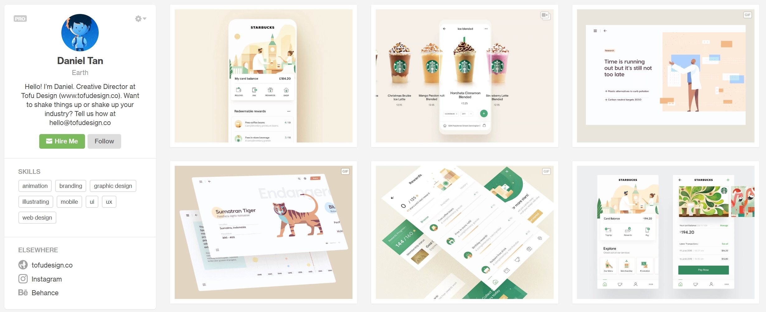 These BEAUTIFUL Portfolios of Dribbble Designers Will Blow You Away ...